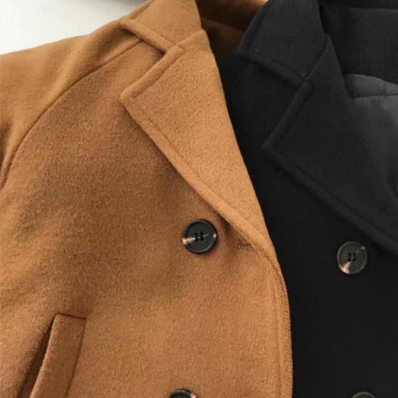 English Style Wool Coat