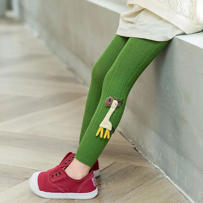 Girls High Quality Cotton Leggings