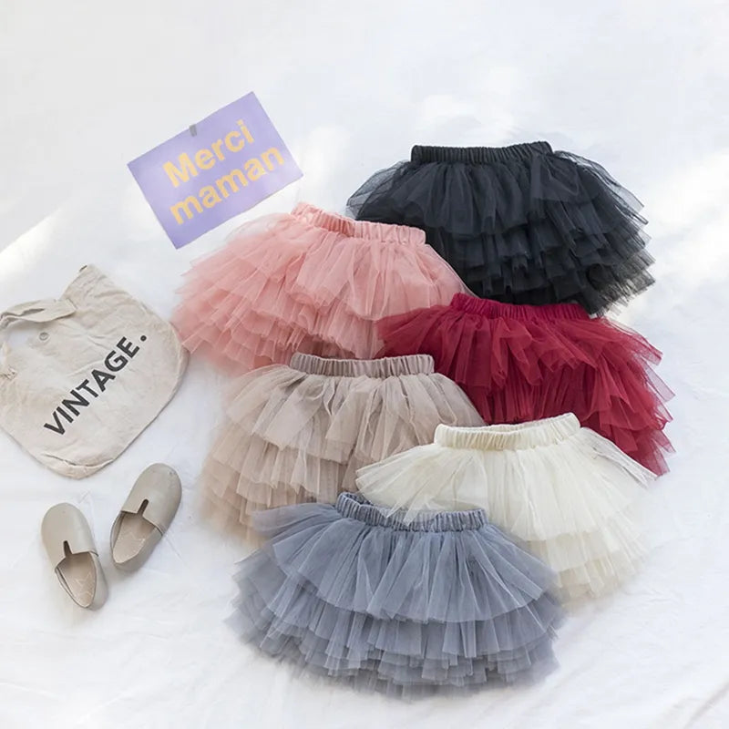 Girls Fluffy Skirt