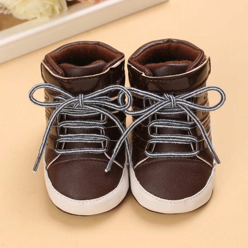 Super Cute Brown Baby Shoes