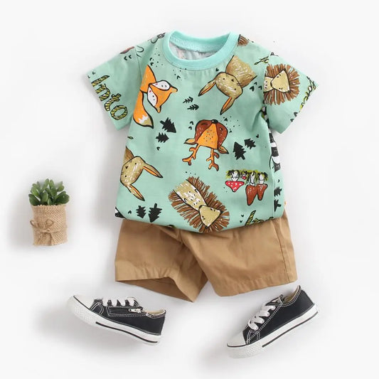 Animals Print Summer 2pcs