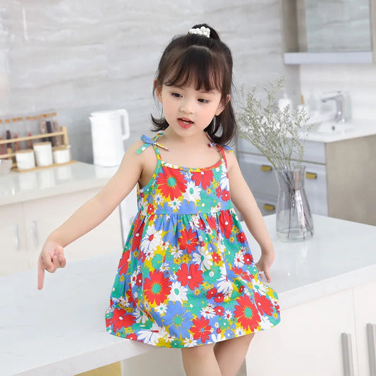 Floral Sleevless Dress