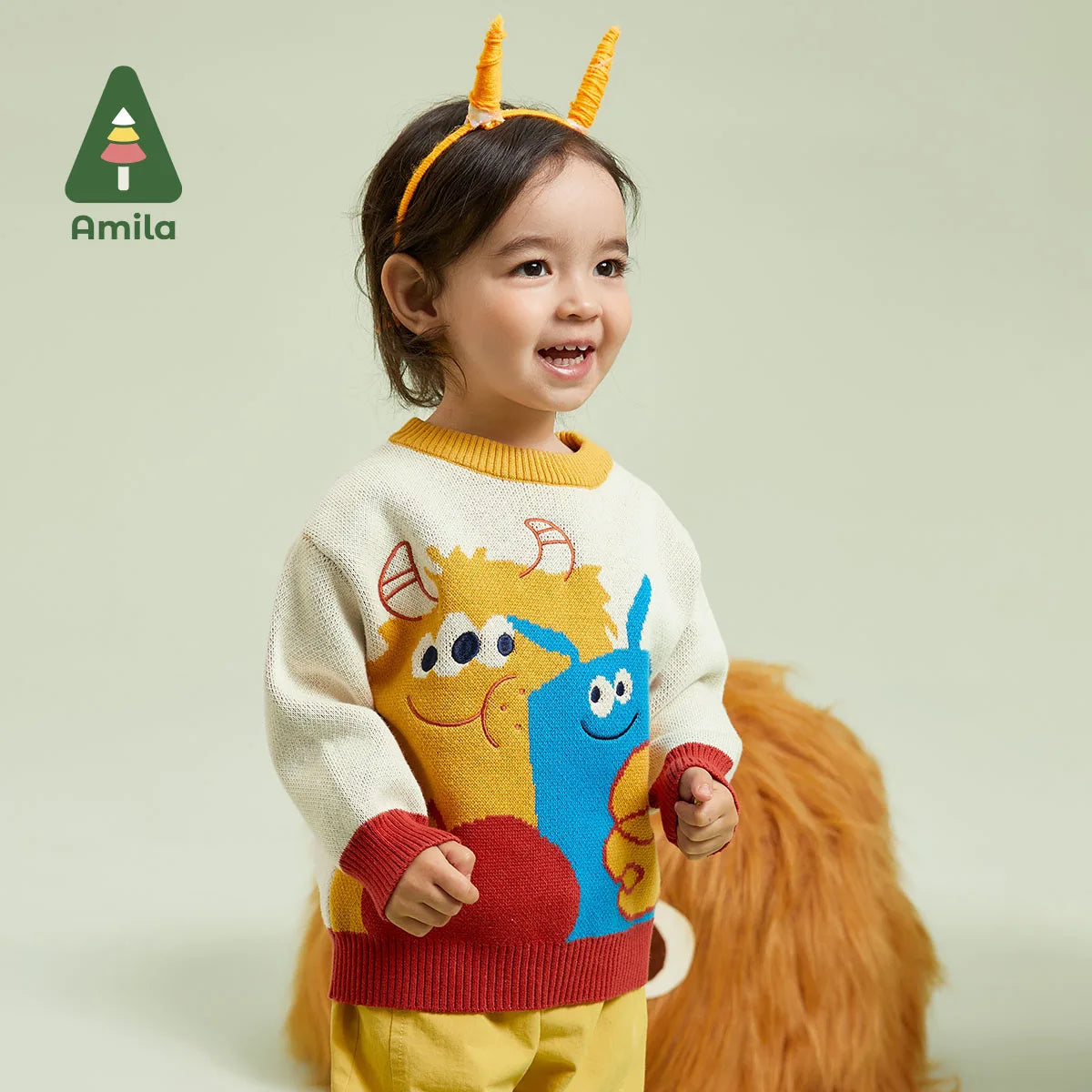 Cartoon Sweater For Boys & Girls