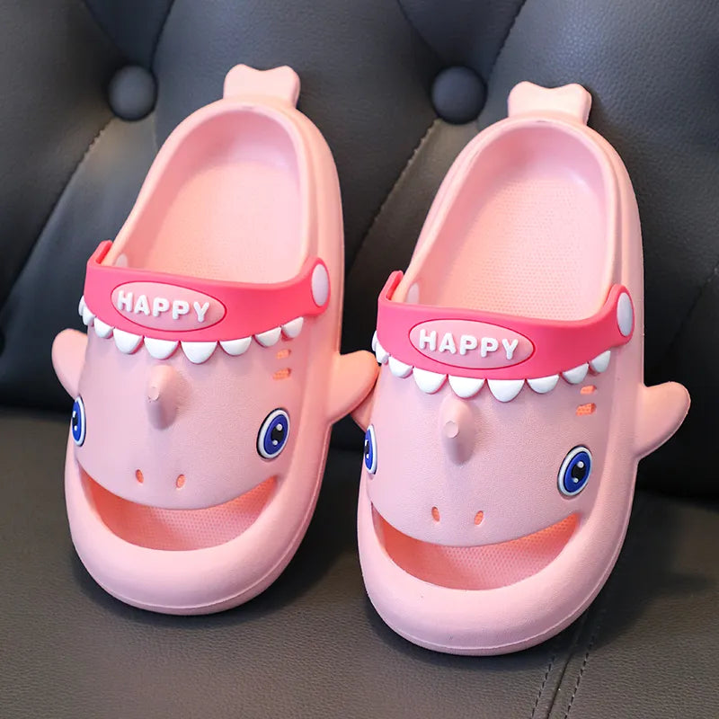 Summer Shark Slippers For Boys & Girls