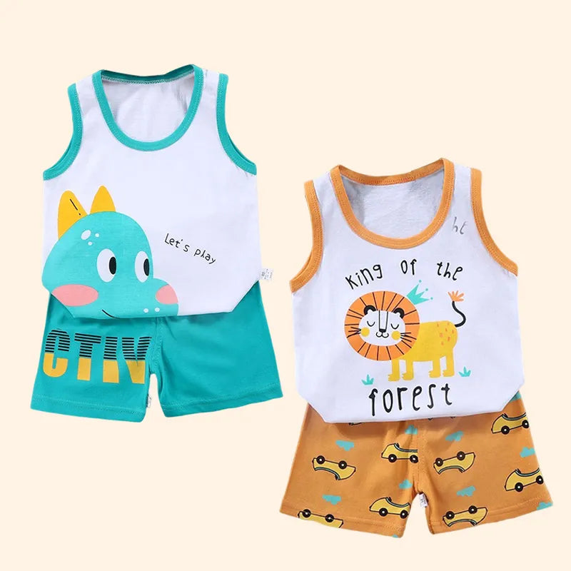 Cotton Summer Set for the Little Ones