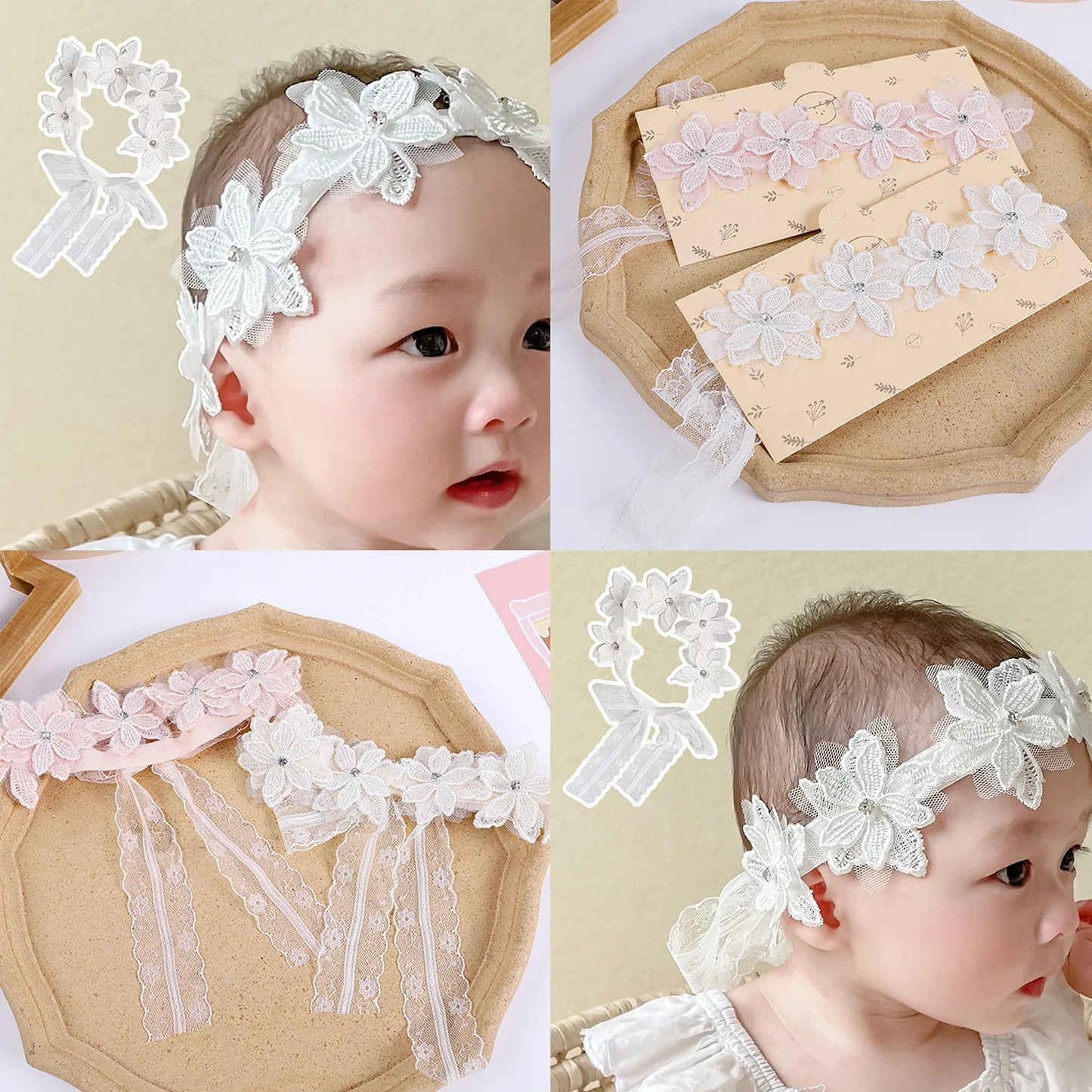 Girls Floral Headband