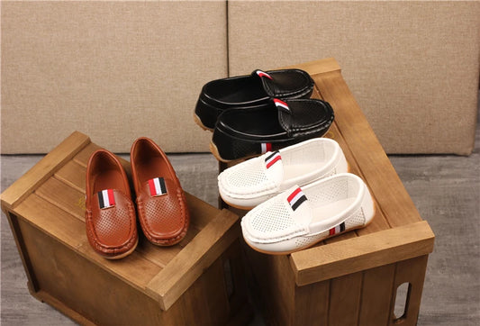 Leather Casual Shoes For Boys