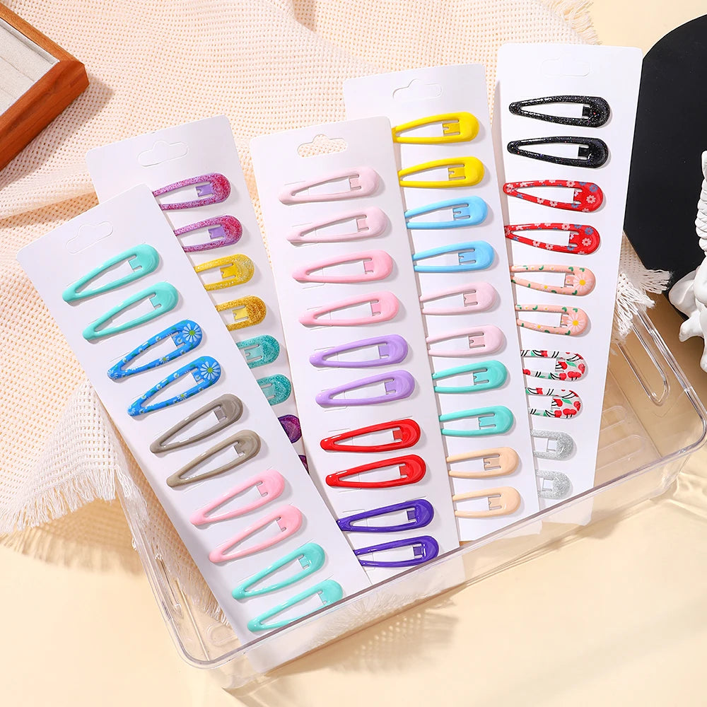 10pcs Water Drops Hairpins