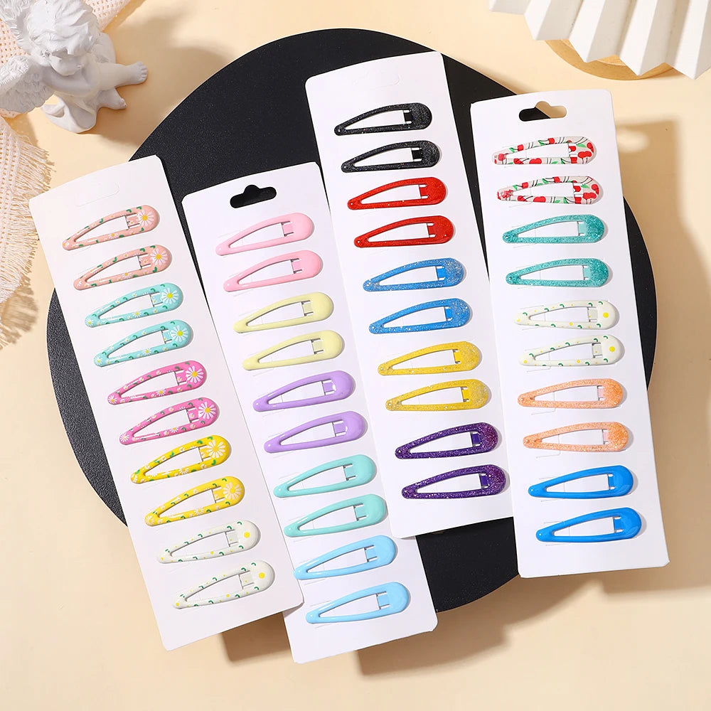 10pcs Water Drops Hairpins